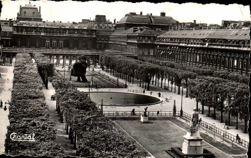 Palais Royal und die Gärten — Paris — Éditions Chantal, n°58 - Vorderseite