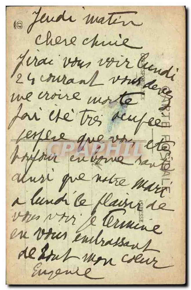 Rocamadour — Grotte de l'Agonie — éditeur inconnu, n° 34 - Verso