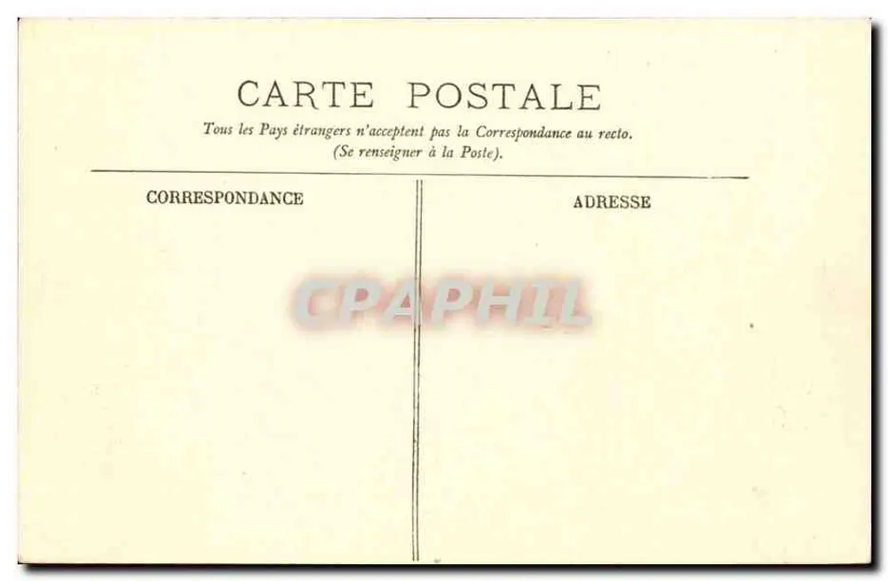 Les Sables-d'Olonne — La Plage à l'Heure du Bain — LL. n°14 - Verso