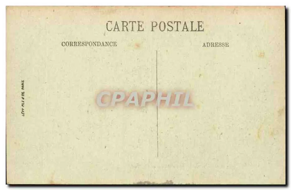 Les Sables d'Olonne — Vista geral da Praia — LL - Verso