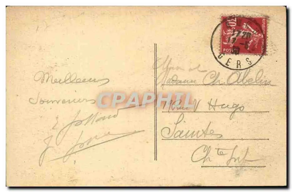 Auch (Gers) — Basilika Ste-Marie — Chor (Holzschnitzereien des 15. Jahrhunderts) - 115 Bänke — Coll. Maragon - Rückseite