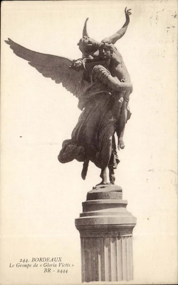 Bordeaux — Le Groupe de « Gloria Victis » — BR - 2444 - Recto