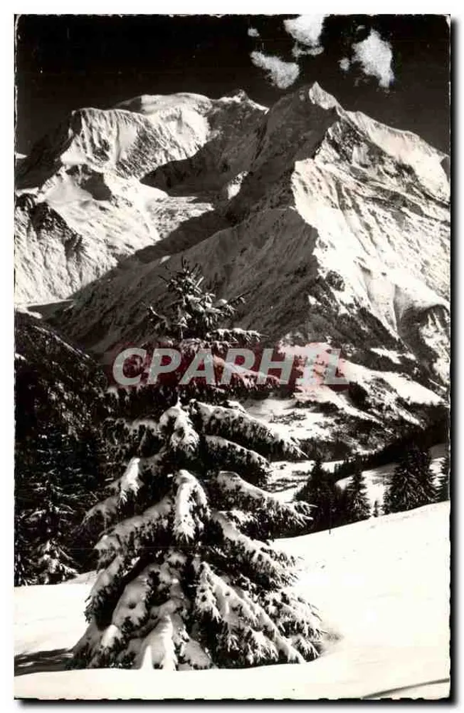 Mont-Blanc — Grandes barragens de gelo e de avalanche — Cliché de G. Chasseur Mignod - Frente