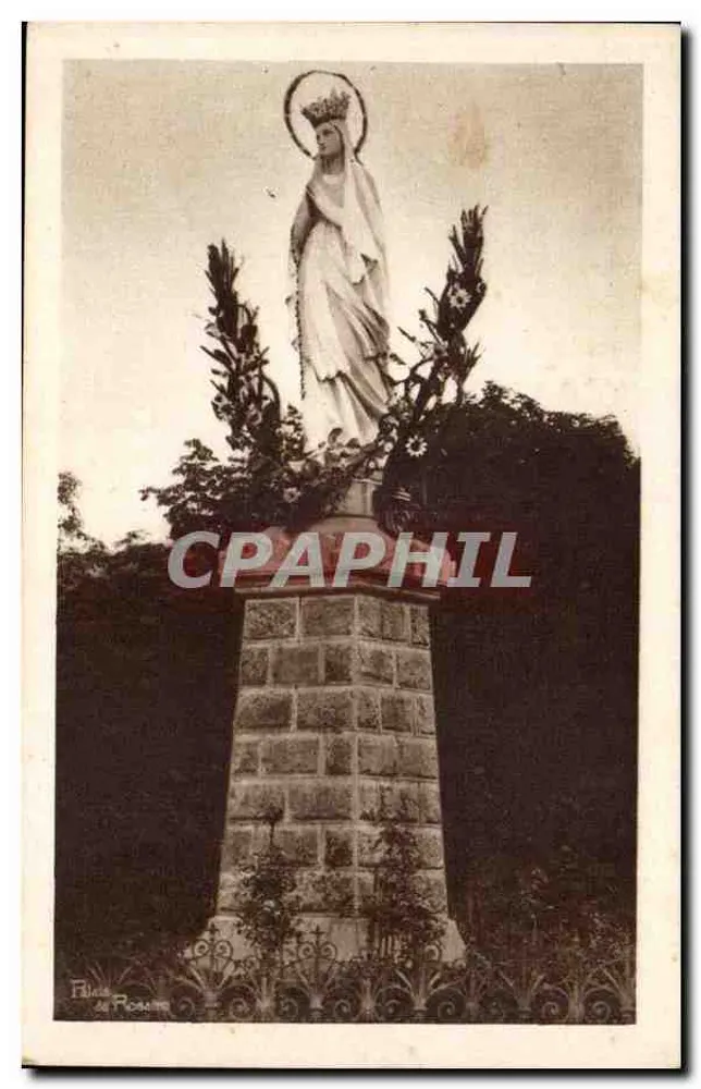 Lourdes - A Virgem Coroada — Edição do Palácio d'Estre - Lourdes - Frente