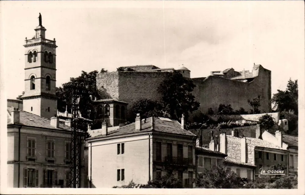 Montélimar — Het kasteel van de Adhémar — Uitgave La Cigogne - Voorkant