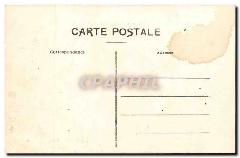 St-GUILHEM-le-DÉSERT — Der Cirque du bout du Monde — Verlag L. Villaret - Charbonnel - Rückseite