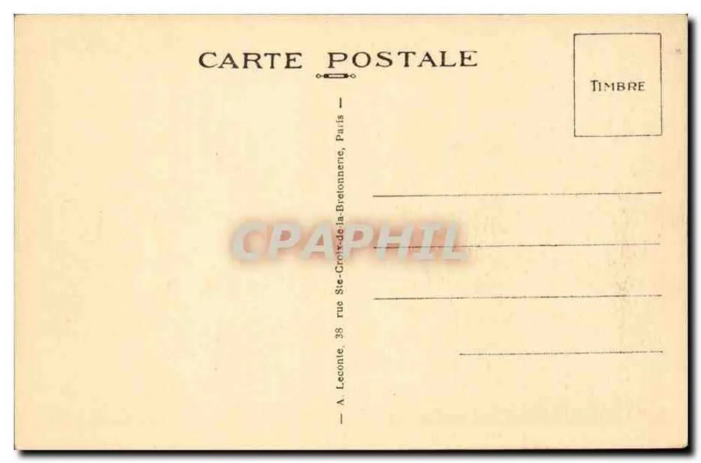 Paris — Notre-Dame — Chimères — Goyes - Verso