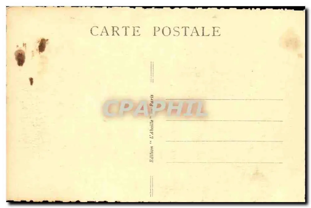 Paris - La Madeleine — editor L'Abellie, n°29 - Verso