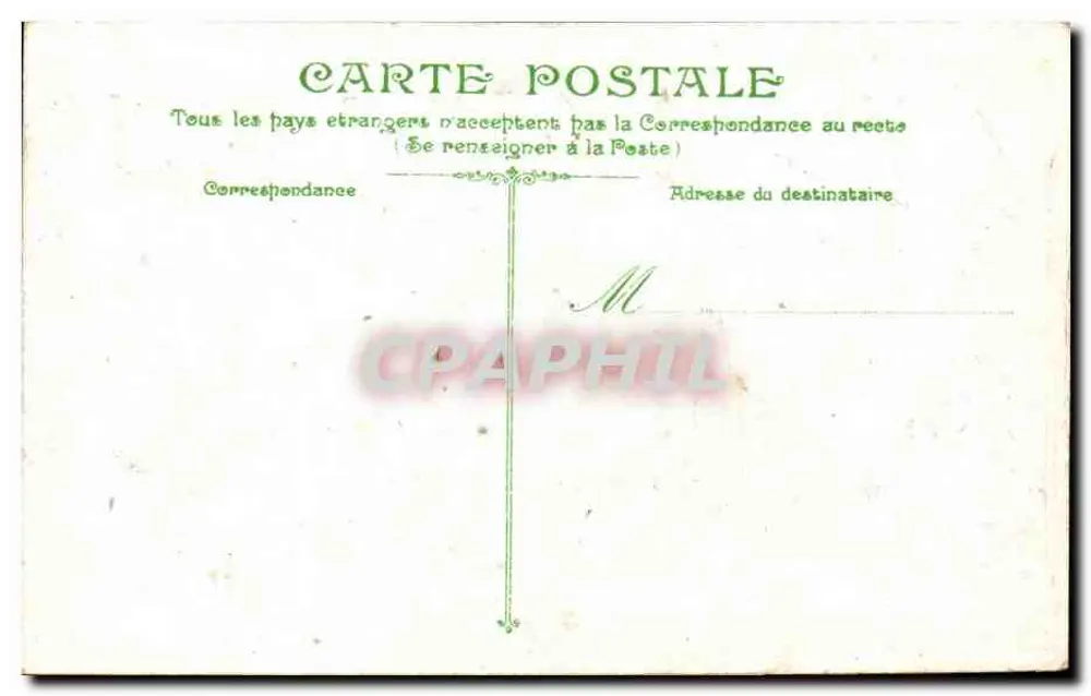 Fontainebleau - Das Pavillon Henri IV und der Park — Verlag L.V., Nr. 16 - Rückseite