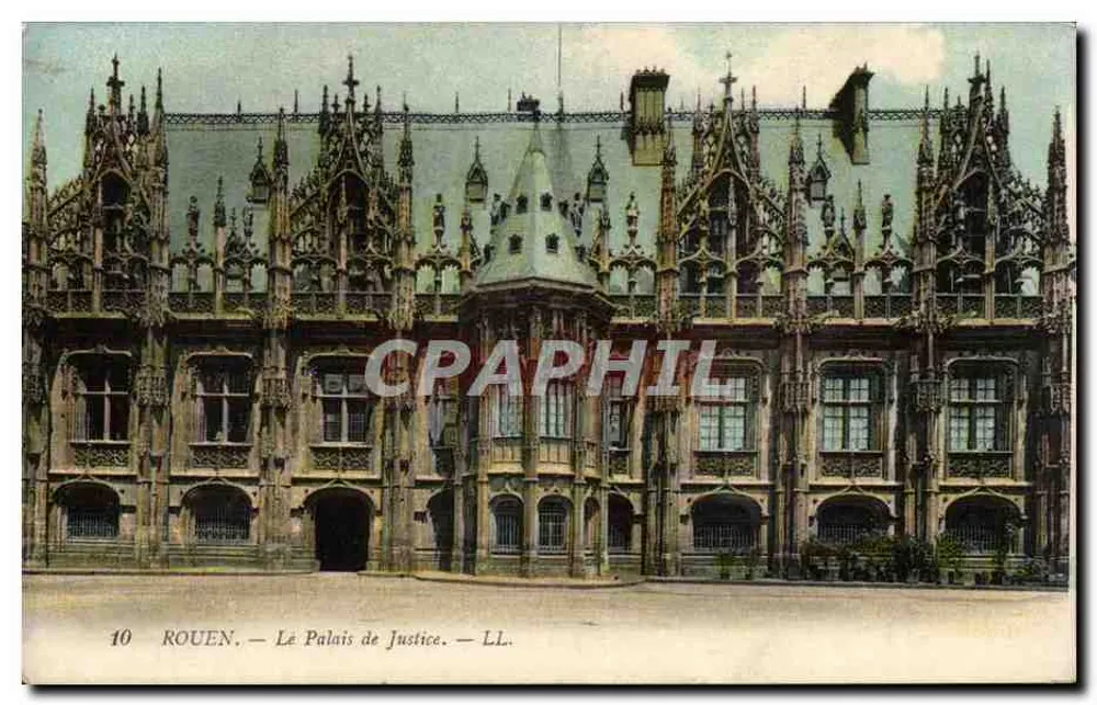 Rouen — Pałac Sądowy — LL. n°10 - Awers