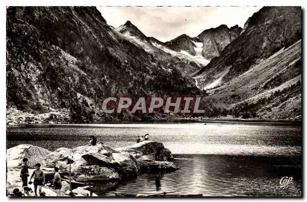 O Lago de Gaube — Cauterets — Réal-Photo - Frente