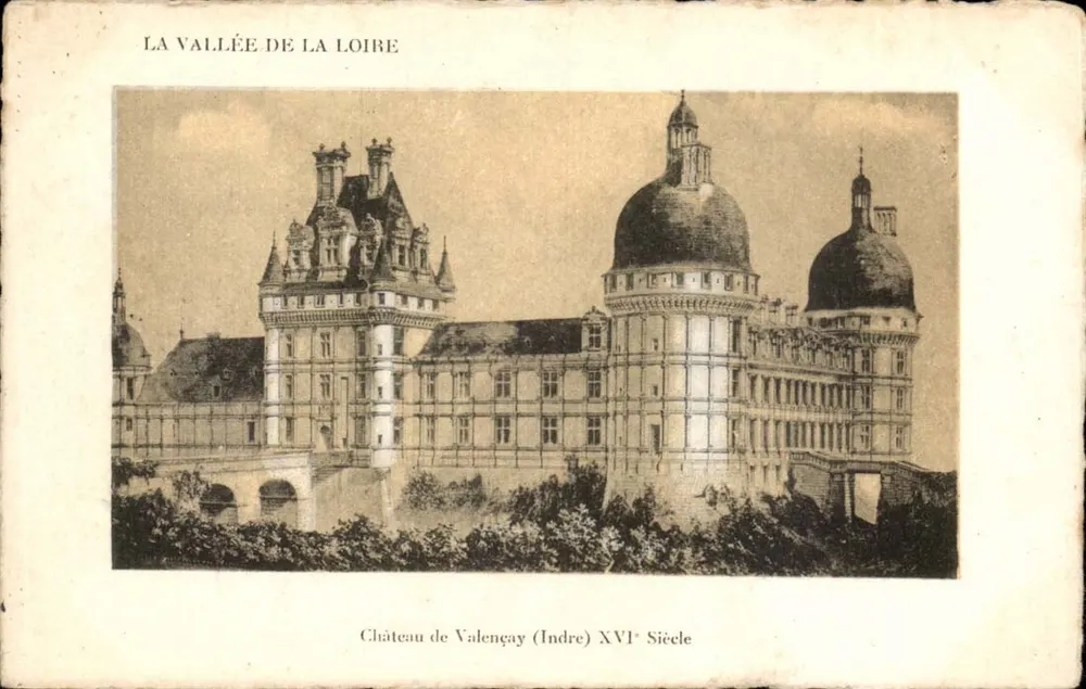 Castelo de Valençay (Indre) — Século XVI — Edição Artística 'STPRA' Paris - Frente