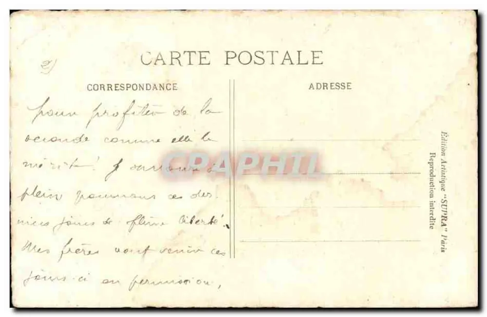 Castelo de Valençay (Indre) — Século XVI — Edição Artística 'STPRA' Paris - Verso