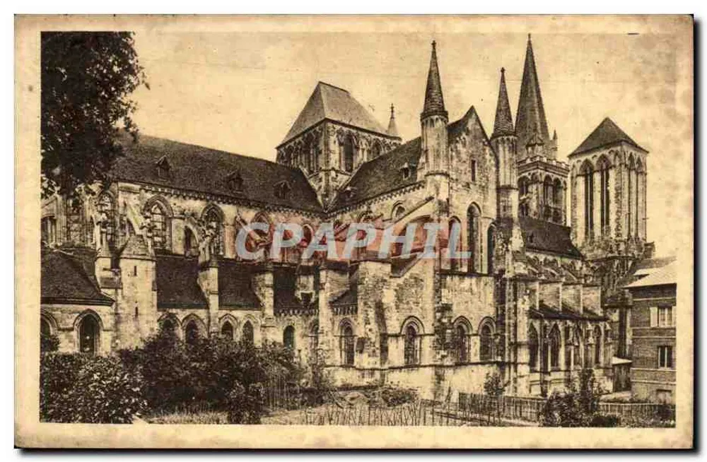 Lisieux — Abside da Catedral São Pedro — Edição: A Cegonha, Deauville - Frente