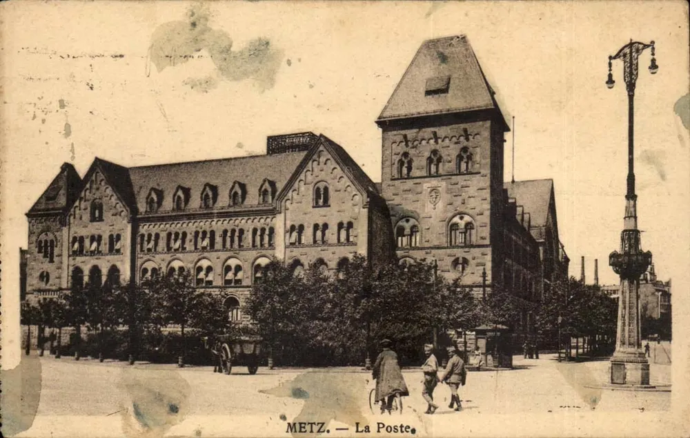 METZ — A Postagem — Edição Métz La Fayette - Frente