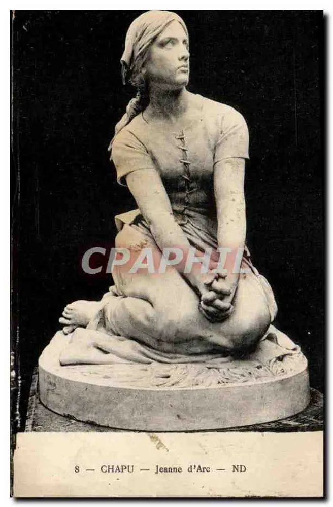 Jeanne d'Arc — Beeld van Chapu — ND - Voorkant