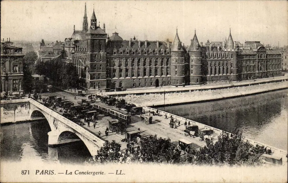 París — La Conciergerie — LL. — N° 871 - Anverso