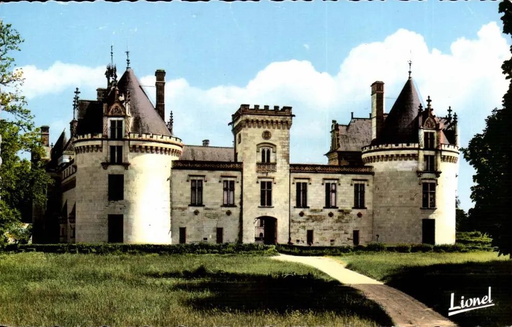 Castelo de Brézé — editor Lionel — número de série não visível - Frente
