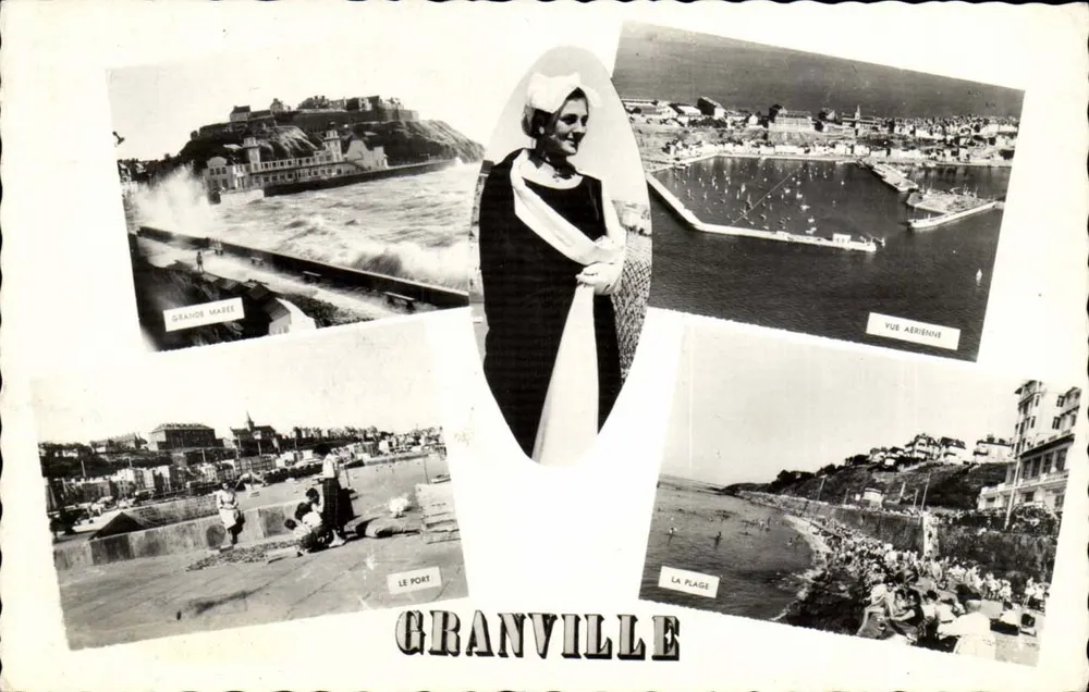 Granville — Grande maré, O Porto, A Praia — Edições Reprodução Interdita - Frente