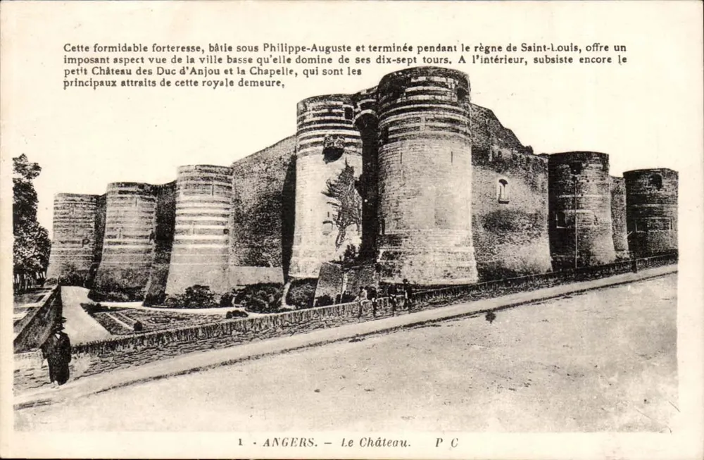 Angers — O Castelo — P C - Frente