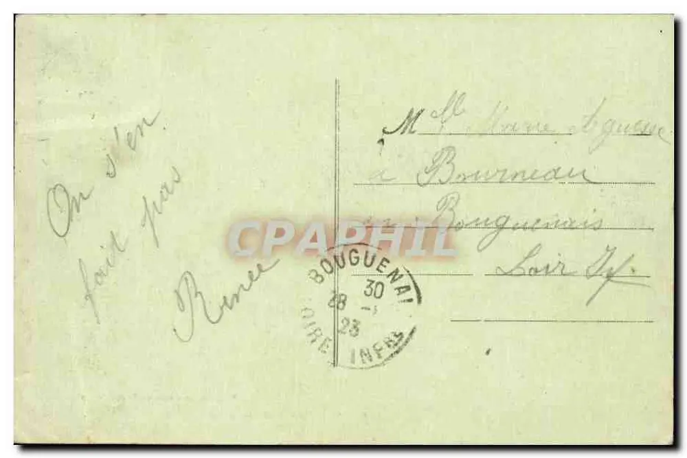 LA BERNERIE (Loire-Inf.) - Rochiers de la Patorie — Edição da Agência Bernerienne, n°125 - Verso