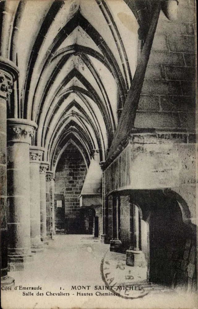 Salle des Chevaliers — Mont Saint-Michel — Côte d’Emeraude, Nr. 1 - Vorderseite