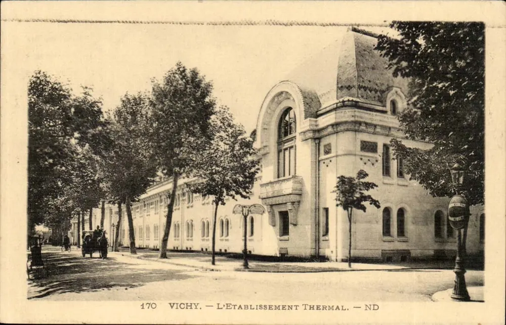 Vichy — O Estabelecimento Termal — ND - Frente