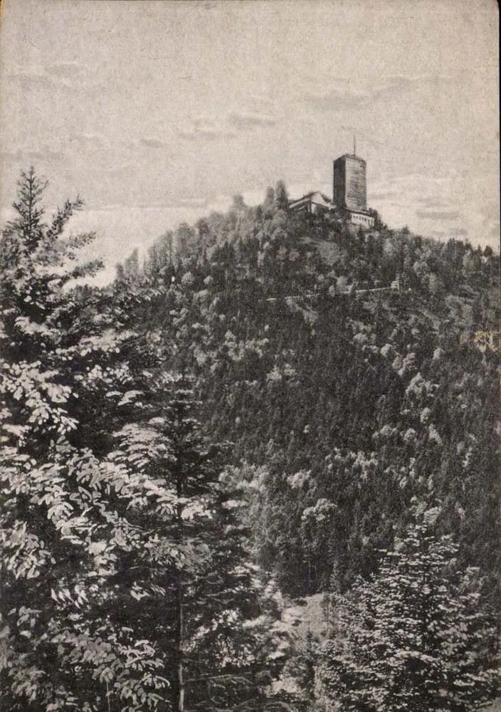 Schloss Yburg — Baden-Baden — Verlag König's Kunstverlag, Heidelberg - Vorderseite