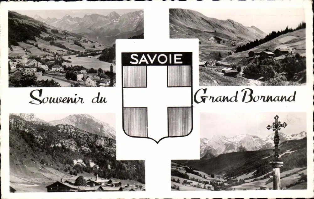 Grand Bornand — Savoie — Réal-Photo - Vorderseite