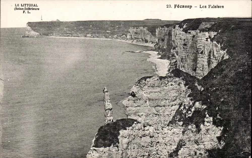 Fécamp — As Falésias — F. L. - Frente