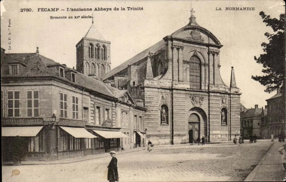 Fécamp — A antiga Abadia de La Trinité — A C.P.A. Paris n°2780 - Frente