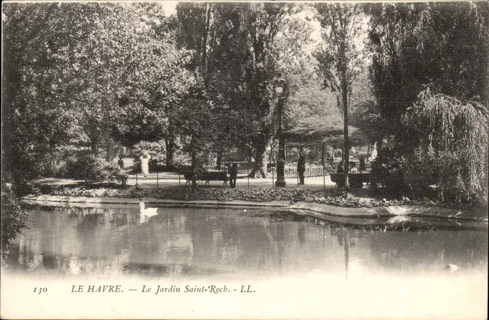 Le Havre — Il Giardino di Saint-Roch — LL. — N° 130 - Recto