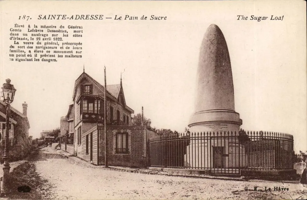 Sainte-Adresse — Le Pain de Sucre — G. E. Le Havre - Frente