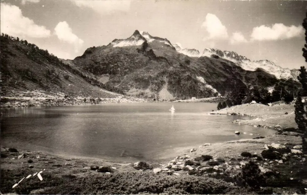 Lago d'Aumar y el Pic du Néouvielle — Ediciones JOVÉ, Pau (B.P.) — N° 869 bis - Anverso