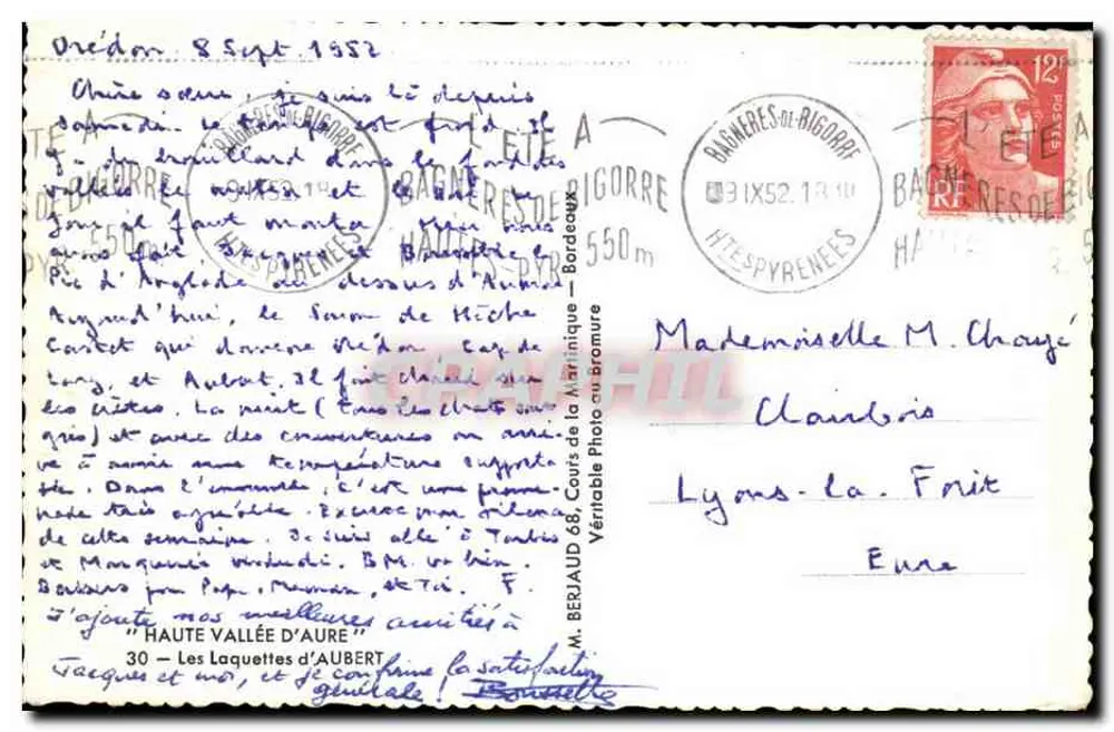 Lago nas Altas Pirineus — Tito — n° 30 - Verso