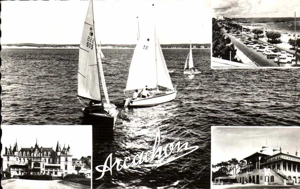 Arcachon — Plage, Régates, Casino — Éditeur : Collection Cartes Postales - Vorderseite