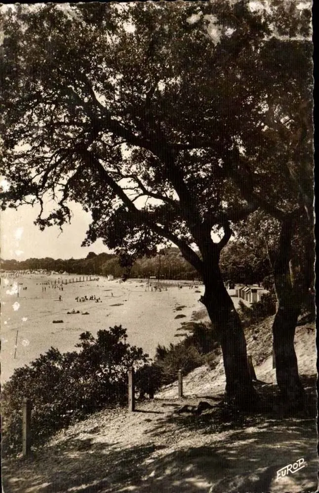 Strand Saint-Pierre — Blick vom Wald der Chaize — Edition de l'Europi Pierron - Vorderseite
