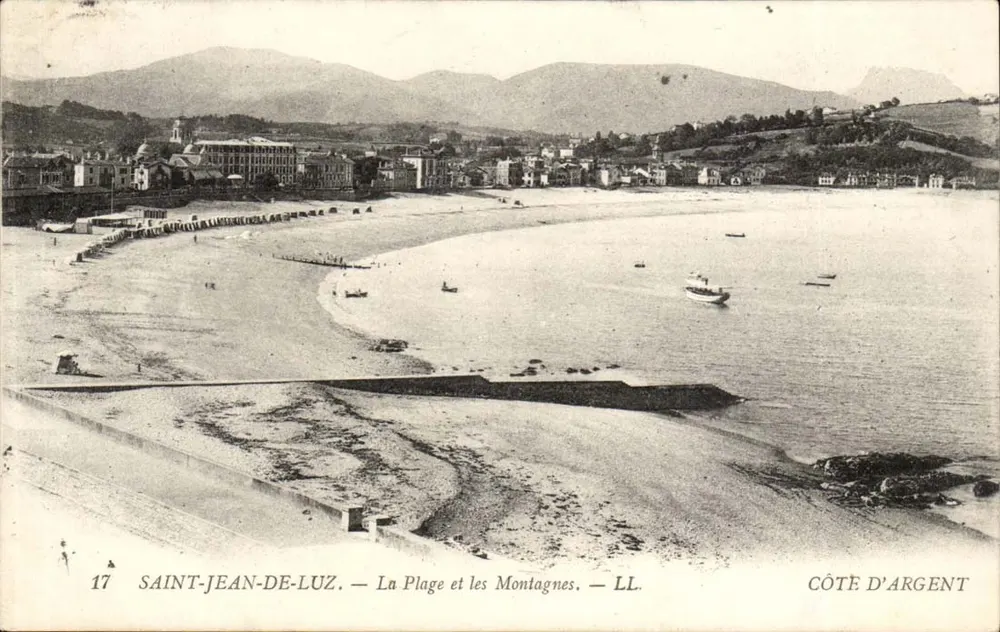 Saint-Jean-de-Luz — Die Strände und die Berge — LL. Küste aus Silber - Vorderseite