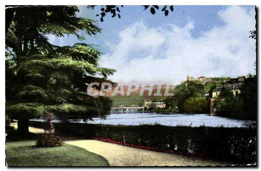 BESANÇON-LES-BAINS — Staudamm Micaud und die Stadt — Verlag PEUDUER - Vorderseite