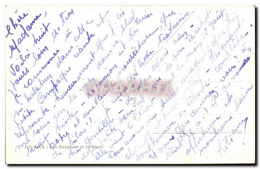 बैनियोइर और पार्क — संख्या 118 — CAP - पीछे