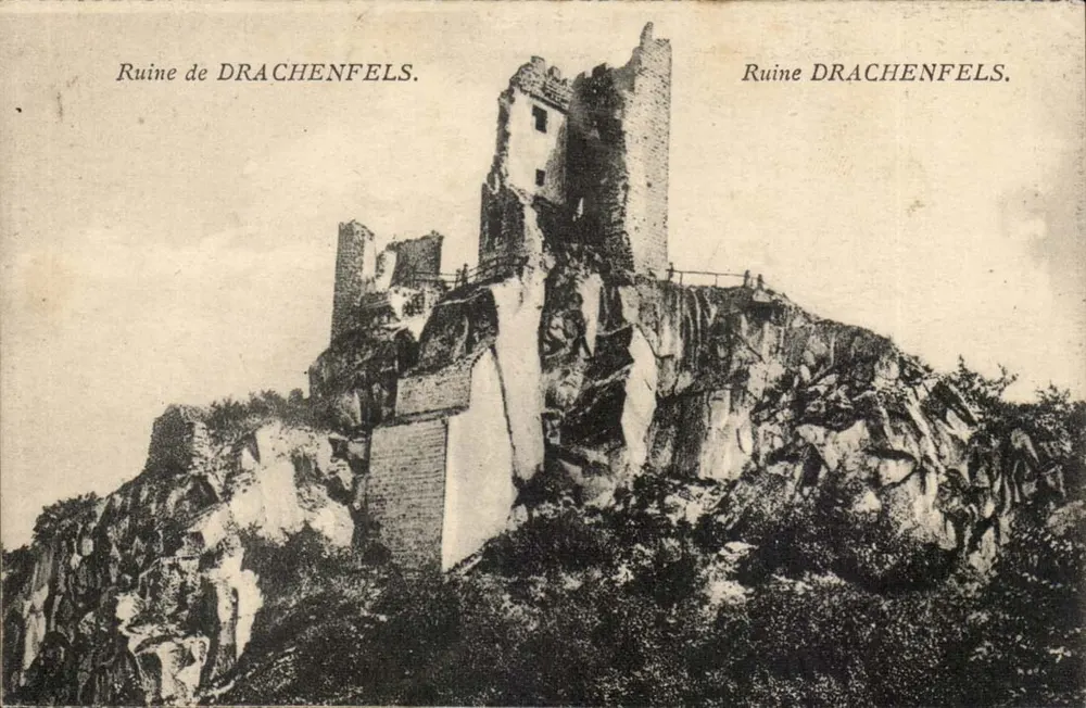 Ruínas de Drachenfels — Ruína DRACHENFELS — editor não identificado - Frente