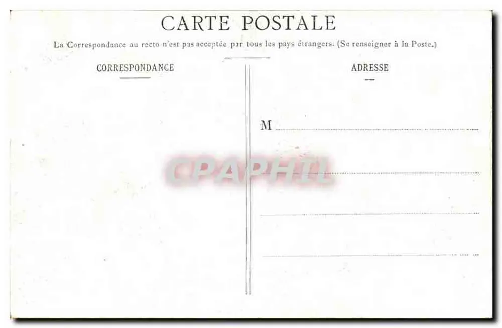 Lourdes — Segen des Heiligen Sakraments — H.B. 208 - Rückseite