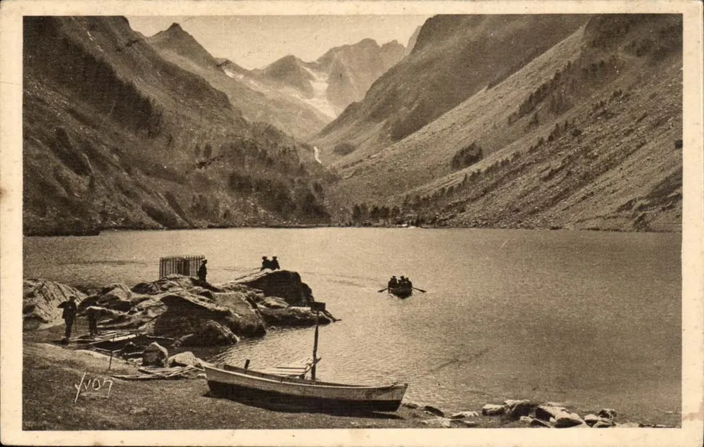 Lago de Gaube — Arredores de Cauterets — Éditions d'Art Yvon - Frente