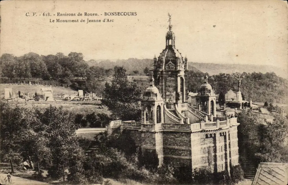 BONSECOURS — Das Denkmal von Jeanne d'Arc — C.V. 618 - Vorderseite