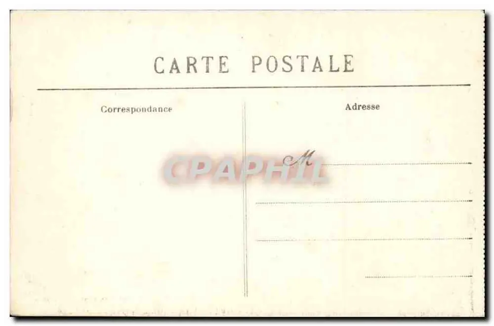 Vitré (Il-et-V.) — Binnenkant van de Kerk van Onze Lieve Vrouwe — uitgave Belin - Achterkant