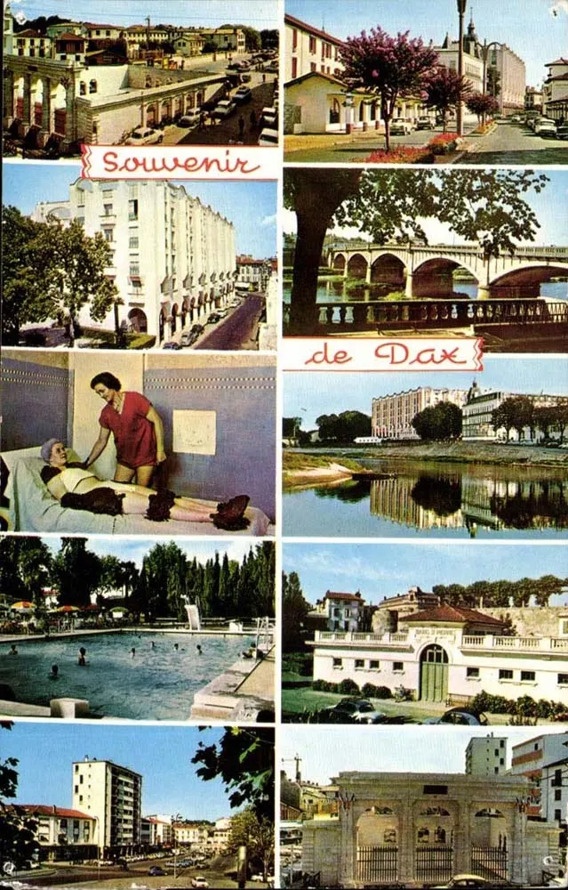 Dax — Pamiątka z Dax — Wydawca Cité Thermale Dax - Awers