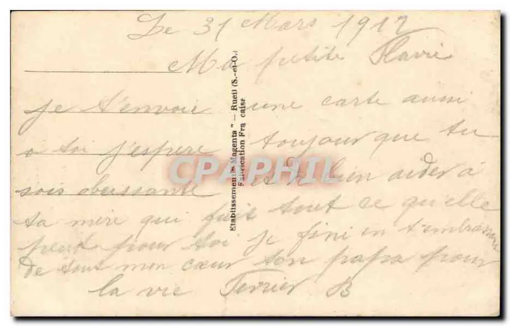 Flores e peixes — 1º de abril — Gloria, n° 399 - Verso
