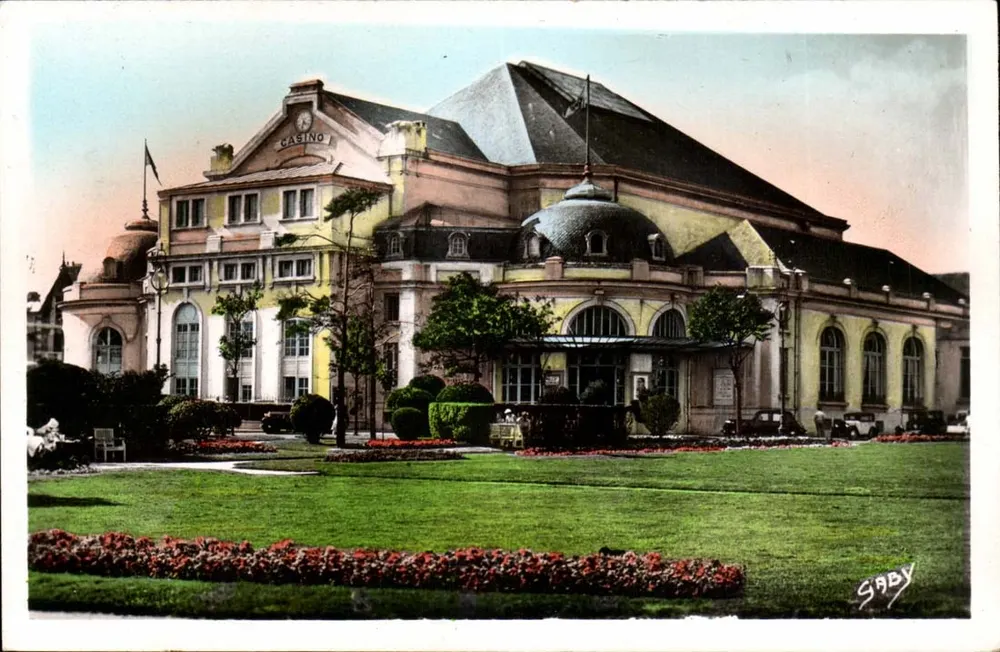 Cabourg (Calvados) — Das Casino und die Gärten — Editions Caby - Vorderseite