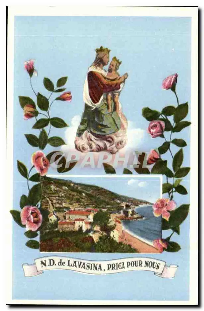 N.D. de Lavasina — Für uns beten — Sonderausgabe von Notre-Dame de Lavasina - Vorderseite