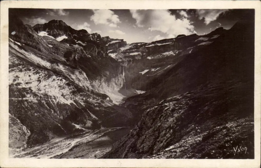 O Col d'Aubisque — Os Pirineus — Edições d'Art Yvon, Paris - Frente